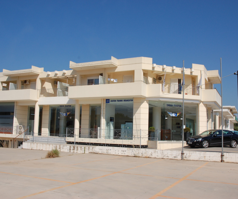 Shop and residential building